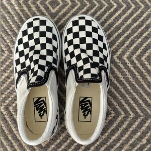 Slip on Vans checkered, brand new